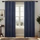 preview thumbnail 37 of 44, Superior Nyan 100% Blackout Grommet Curtains, Set of 2 Panels