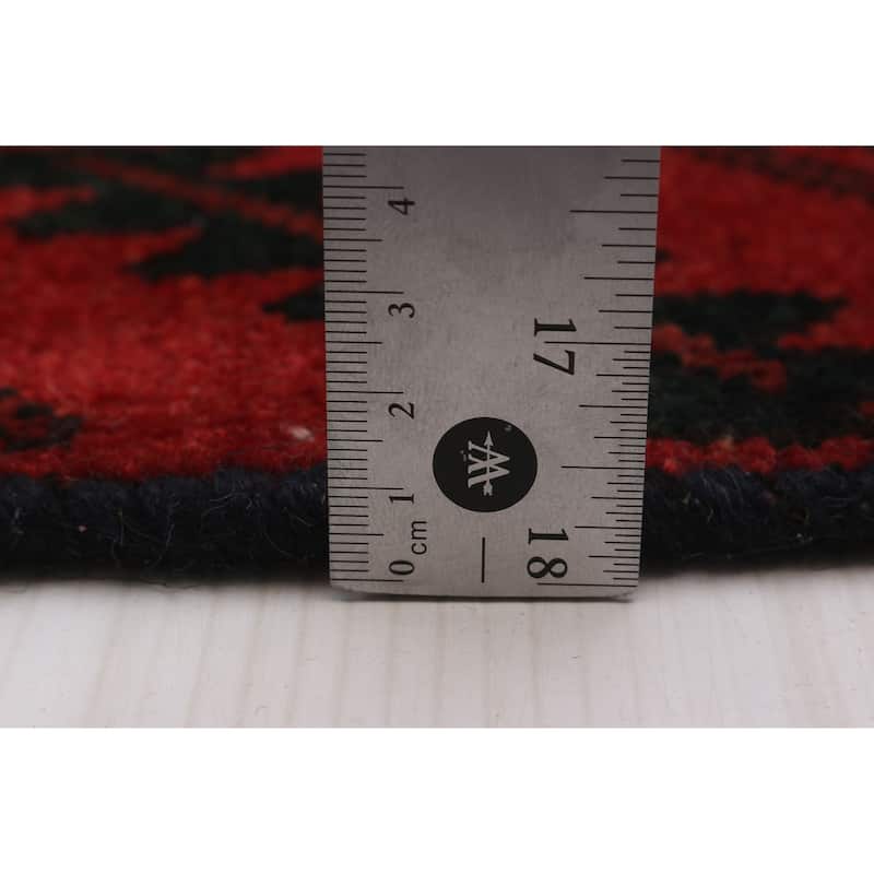 ECARPETGALLERY Hand-knotted Konya Anatolian Black Wool Rug - 4'4 x 10'0