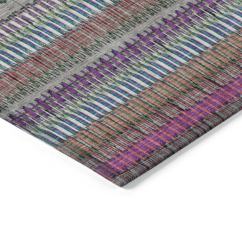 Machine Washable Indoor/ Outdoor Chantille Moroccan Boho Rug