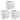 Teacher Created Resources Clear Stackable Storage Containers - 3 Tiers - Pack of 3
