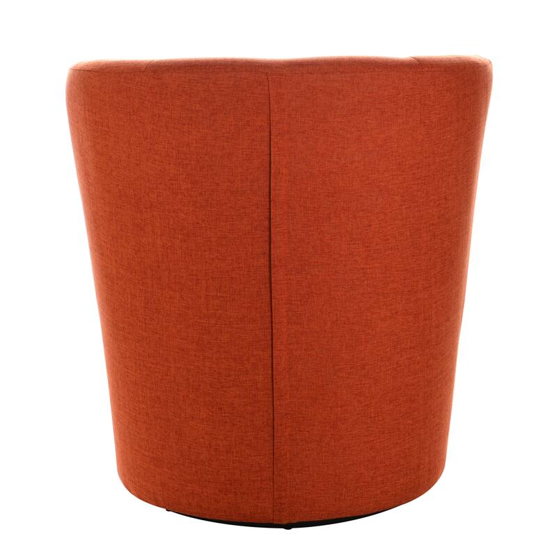 StyleCraft Barrel Swivel Accent Chair