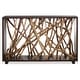 preview thumbnail 1 of 4, Uttermost Teak Maze Console Table - 54"W x 35"H x 14"D
