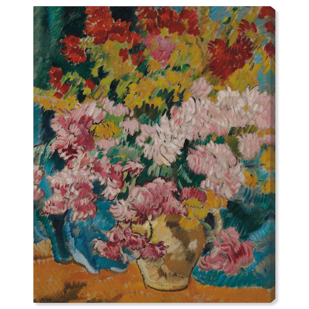 Give him Flores Canvas by Art Remedy, Gallery Wrapped