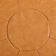 preview thumbnail 8 of 12, 34.5" W Full-Grain Genuine Italian Leather Ottoman by Lumibee