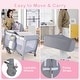 preview thumbnail 11 of 18, Babyjoy 4-in-1 Convertible Portable Baby Playard Newborn Napper with - See Details