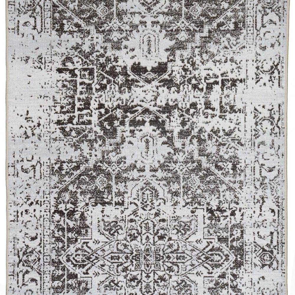 Playa Rug Machine Washable Area Rug Non Slip Backing Himalayas Vintage-Modern Floral Traditional Abstract Design