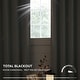 preview thumbnail 10 of 69, Deconovo Faux Linen Total Blackout Grommet Curtain (2 Panels)