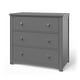 preview thumbnail 9 of 35, Child Craft Harmony 3-drawer Dresser with Dressing Kit