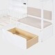 preview thumbnail 21 of 28, Twin Size House Bed with Upholstered Sofa