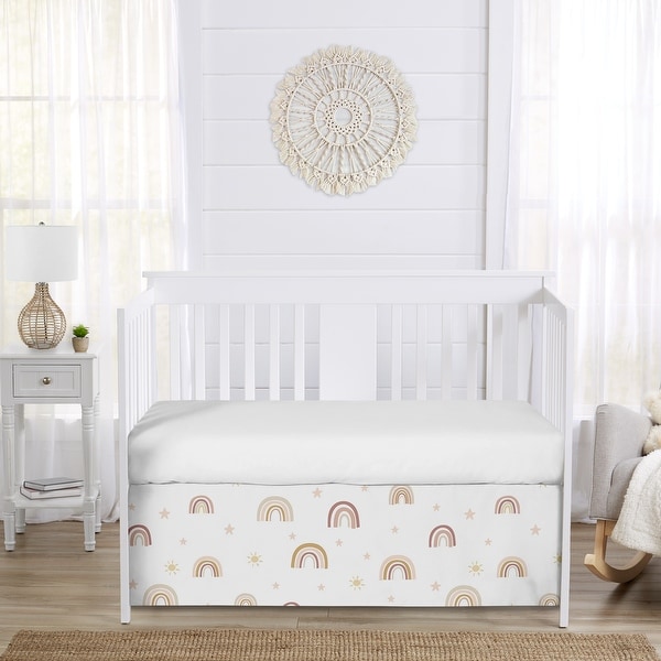 Blush pink crib set online