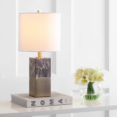 SAFAVIEH Lighting 21-inch Kingsley LED Table Lamp - 10"x10"x20.5"