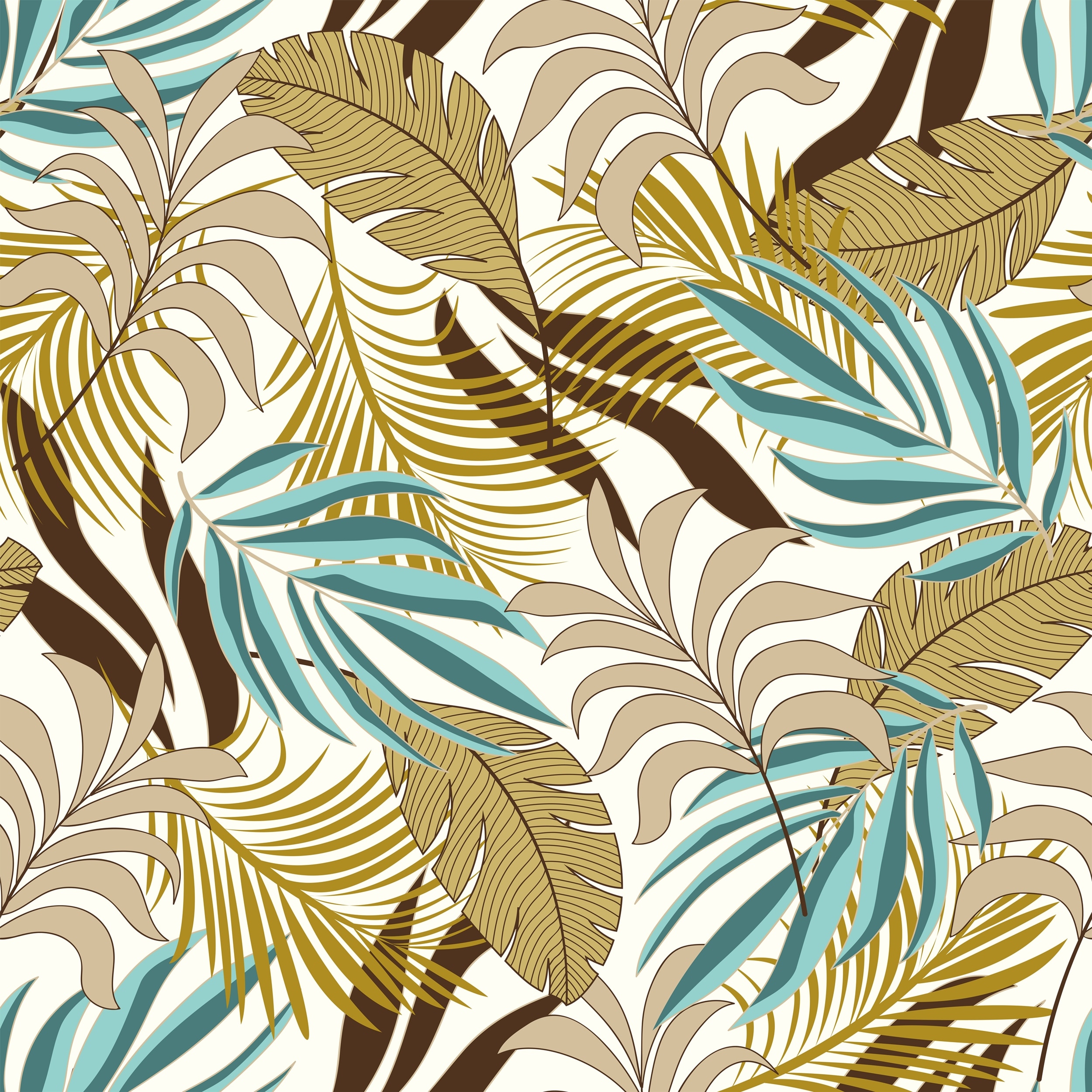 Wallpaper Roll Peacock Feathers Teal Gold Feather Blue And Green 24in x 27ft