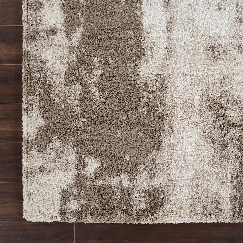 Noori Rug Lux Clark Abstract Modern 2-inch Thick Shag Rug