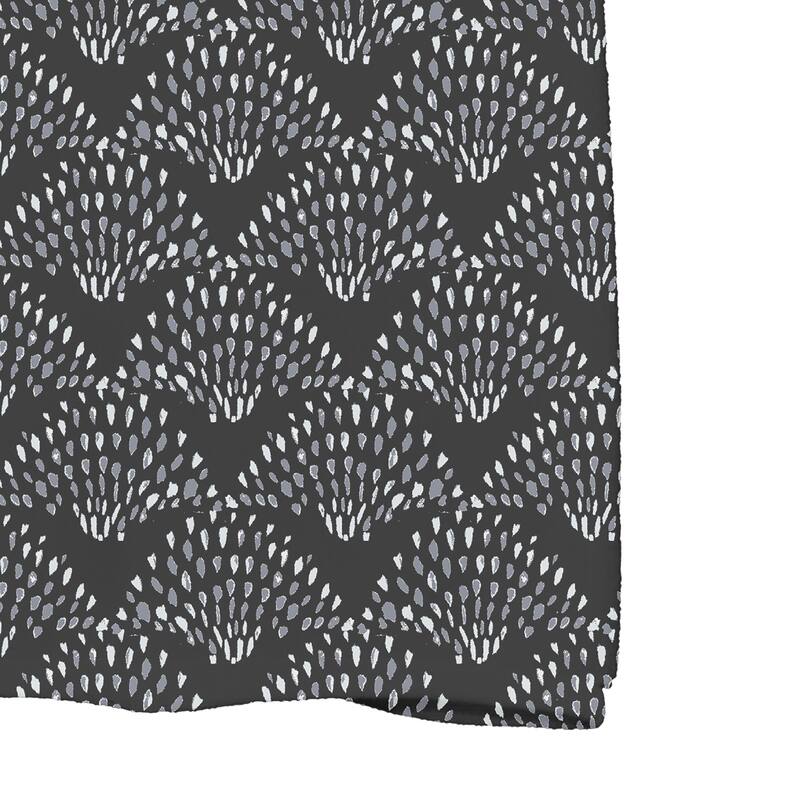 Fan Dance 18 x 30 Inch Geometric Print Hand Towel