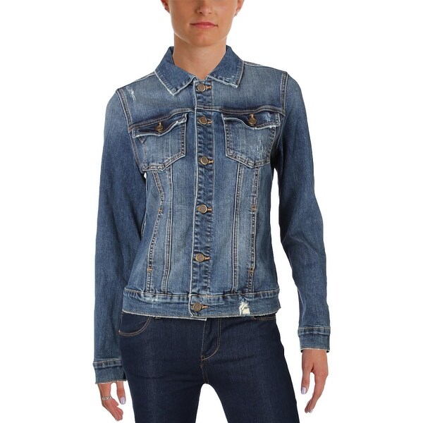 denim jacket embroidery womens