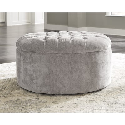 Ashley Furniture Carnaby Gray Oversized Accent Ottoman