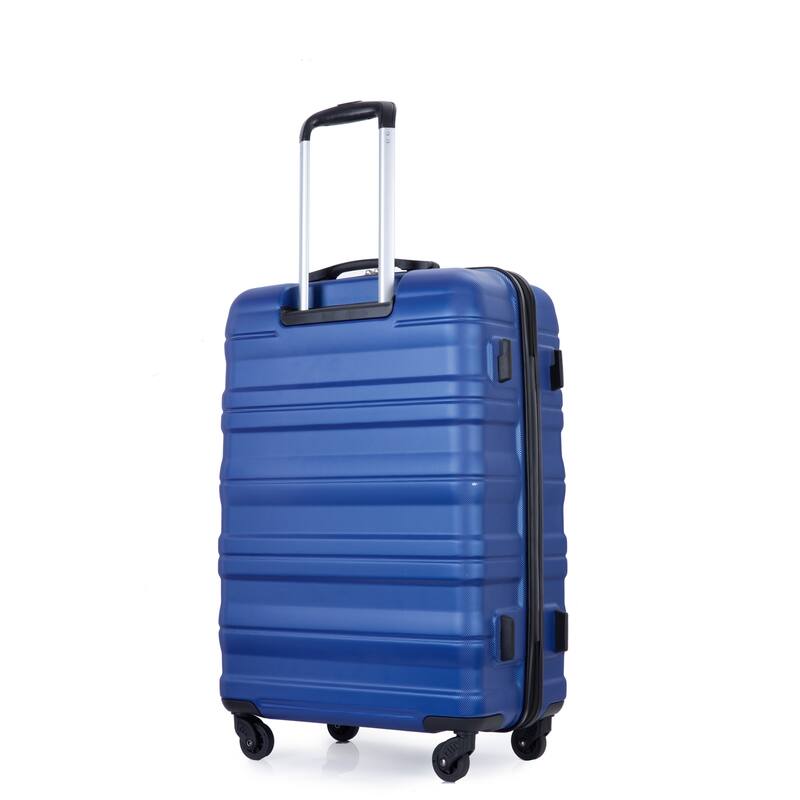 3 Piece PC Expandable Luggage Sets, Modern Lightweight Durable Suitcase with TSA Lock, Two Hooks and Spinner Wheels