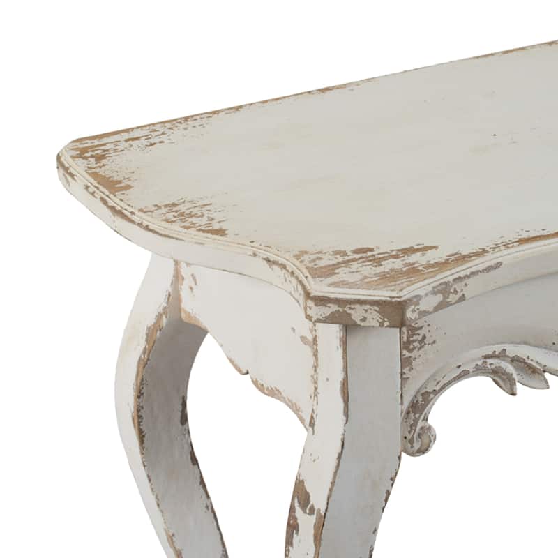 Vintage Weathered Finish Console Table - 3.75'