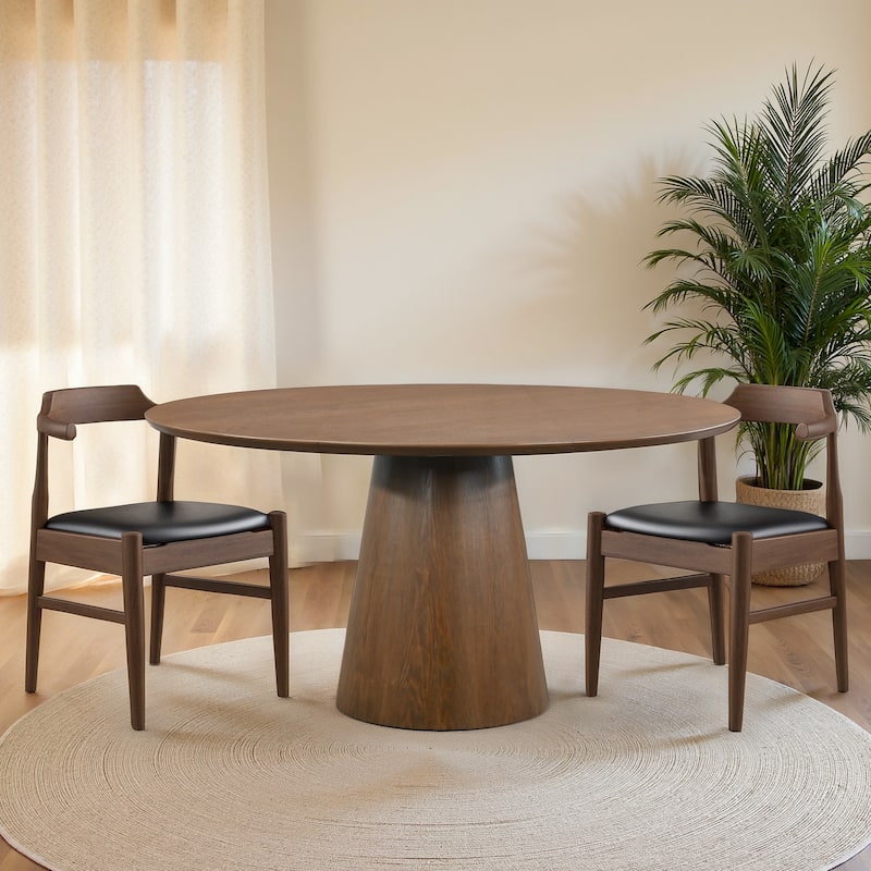 Finsbury Solid Wood Round Dining Table