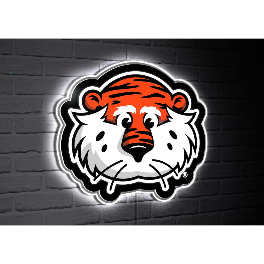Auburn University College Mascot Plug-In LED Lighted Sign