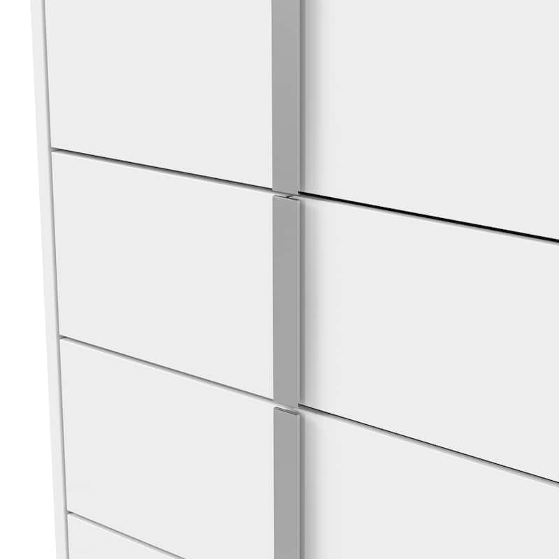 Furniture of America Erina Modern Glossy 5-Drawer Chest
