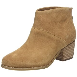 toms leila booties castlerock grey suede