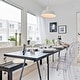 preview thumbnail 2 of 13, Indoor Outdoor Clear Plastic Armless Side Chairs