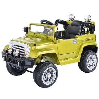 Costway 12V MP3 Kids Ride On Truck Car RC Remote Control w/ LED