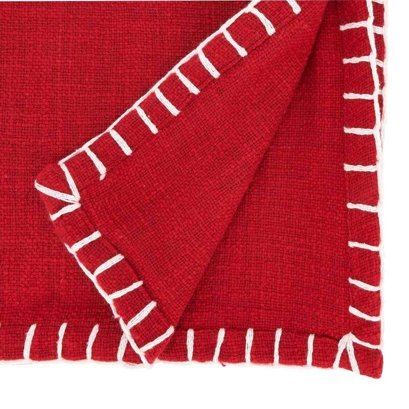Handcrafted Comfort Chunky Whip Stitch Table Runner