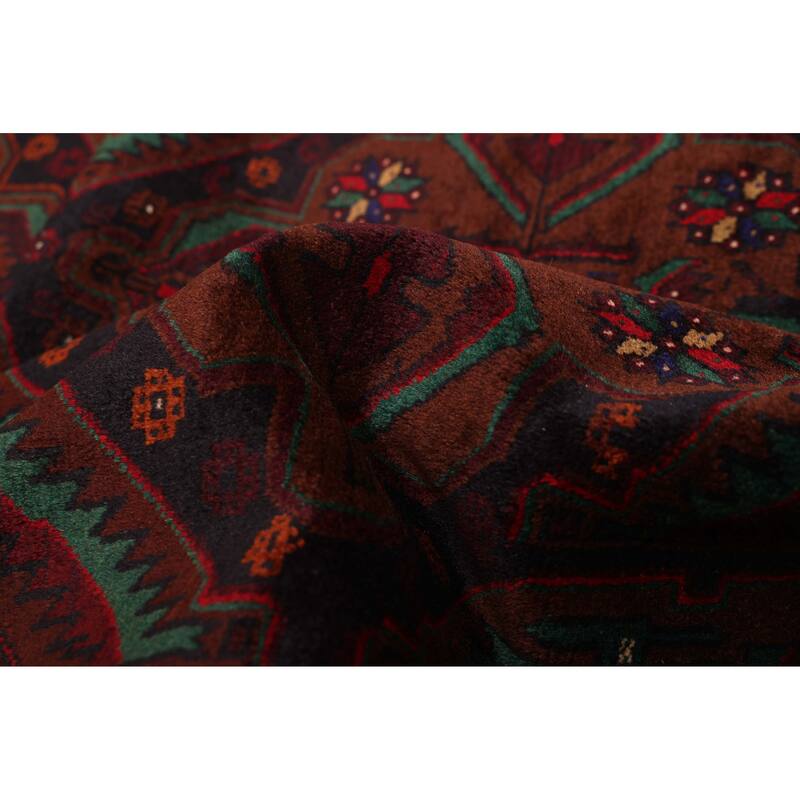 ECARPETGALLERY Hand-knotted Teimani Brown Wool Rug - 4'0 x 7'1