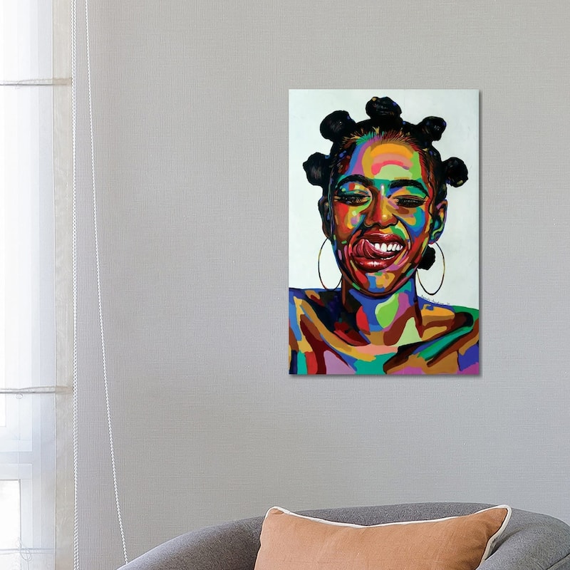 iCanvas "Life Force" by Damola Ayegbayo Canvas Print - 26x18x1.5