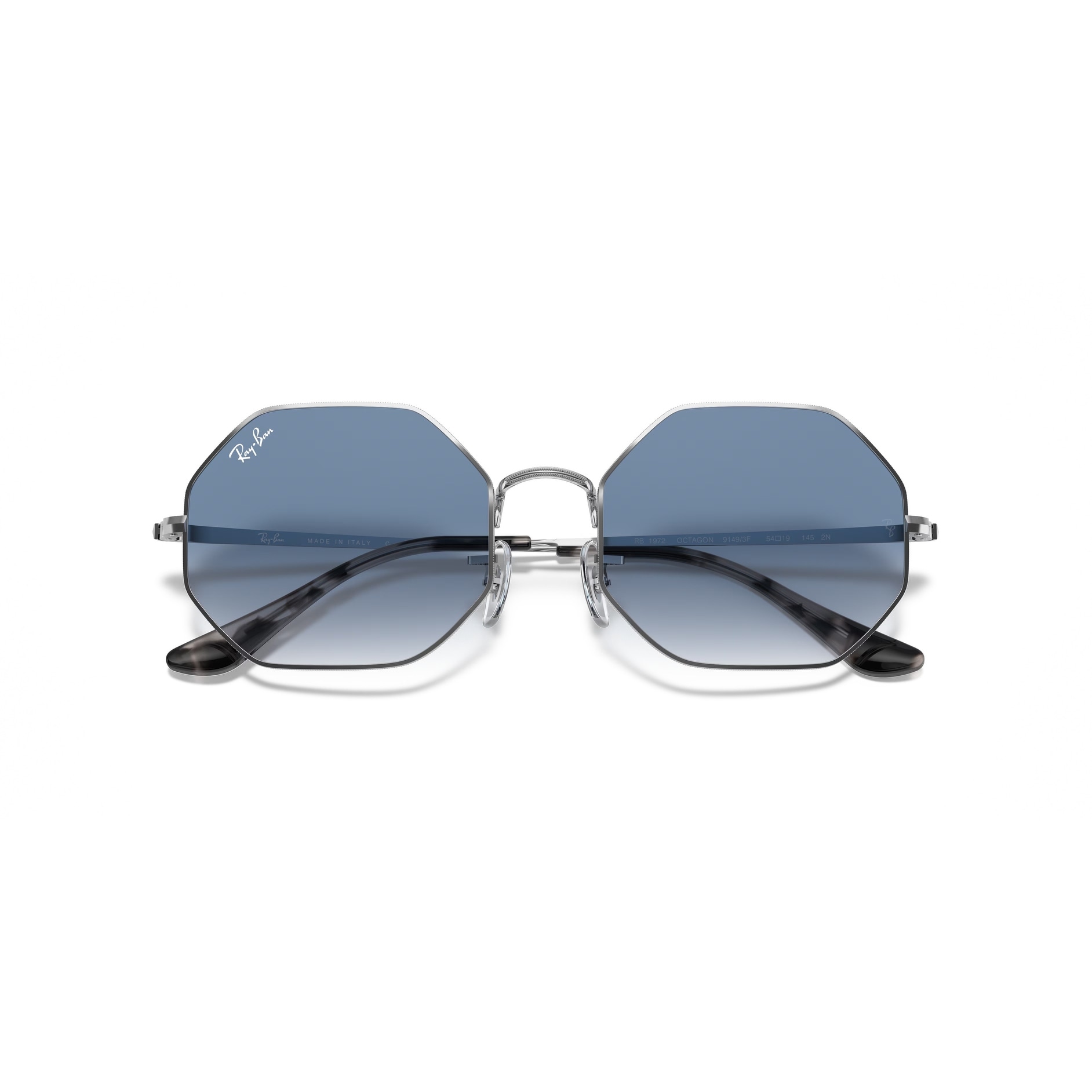 Ray-Ban Silver Metal undefined Blue Gradient Lenses, Trendy