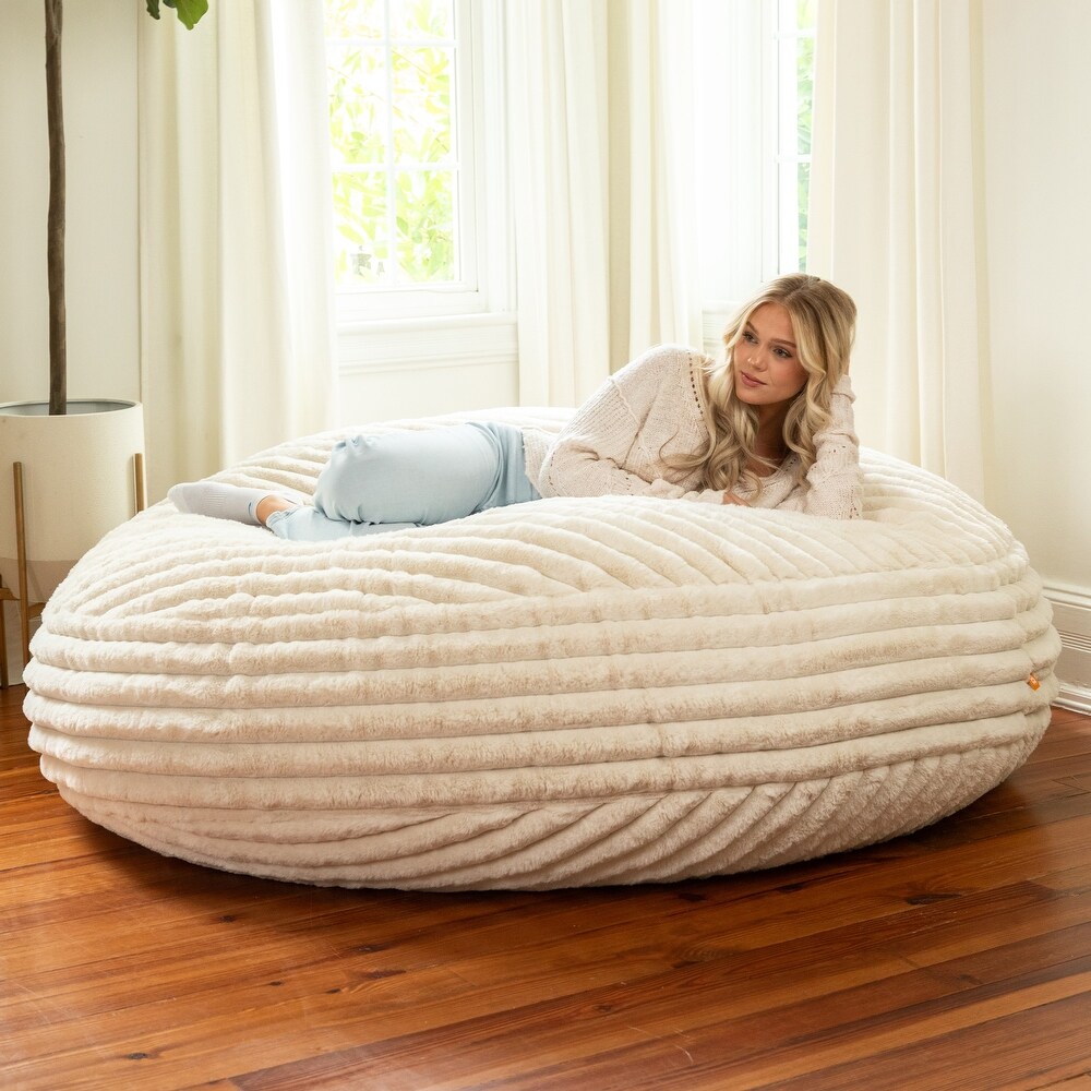Big white online bean bag
