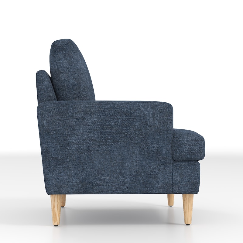 set of 2 Accent Chair for Bedroom Living Room with Wood Legs