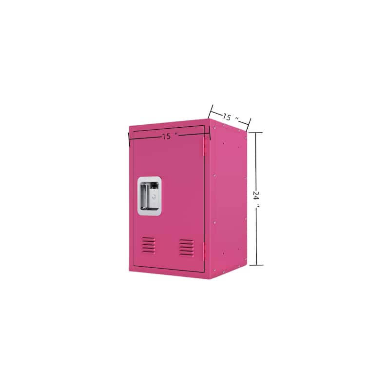 Metal Locker Storage Cabinet with 1 Doors, Small Metal Locker,Lockable Storage Cabinet
