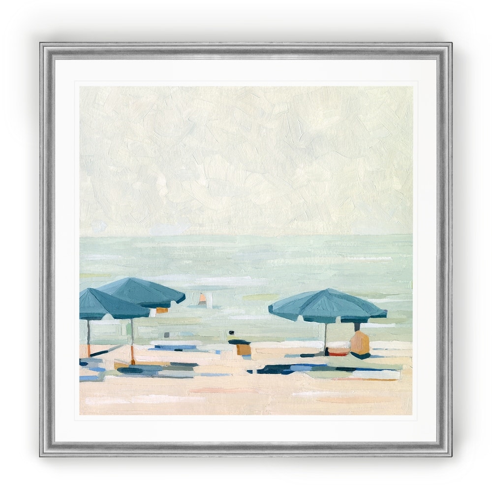 If It's the Beaches II -Black Framed Print