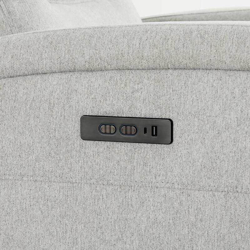 Spruce & Spring Cheryl Power Glider Swivel Rocker Recliner Chair Nursery Recliner