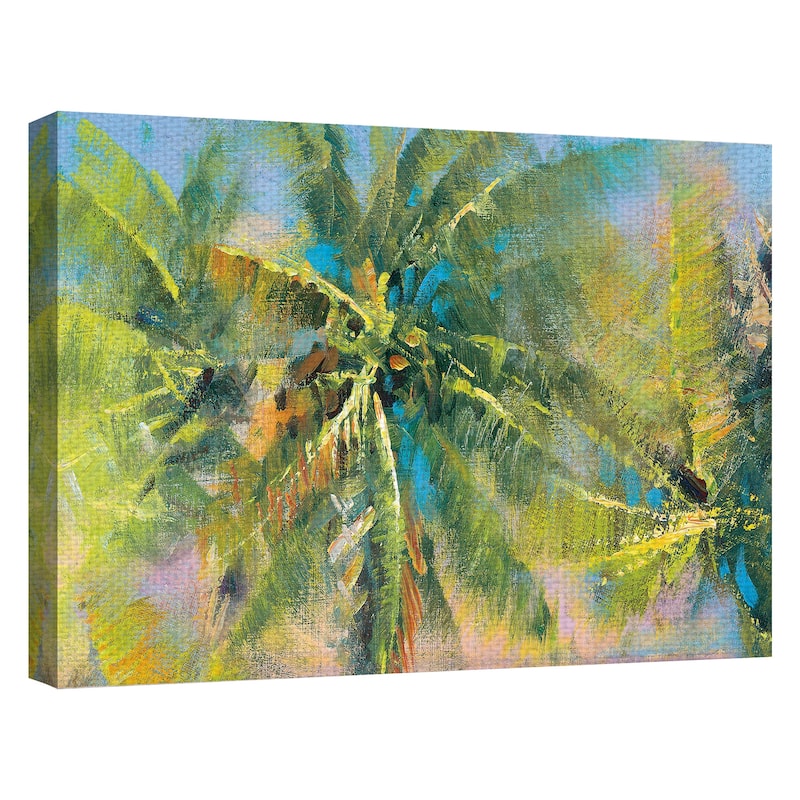 Palm Collage Canvas Art Print