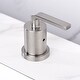preview thumbnail 8 of 14, Luxier WSP03-T Widespread Bathroom Faucet with Pop-Up Drain