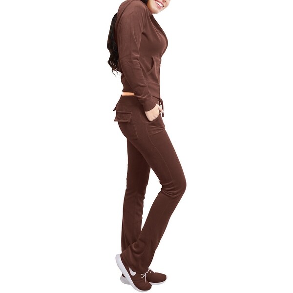 Brown tracksuit womens Clearance