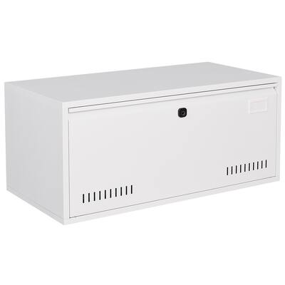 Biometric Fingerprint Lateral File Cabinet, Large Drawer Metal Filing Cabinet with Hanging Rod for letter, A4