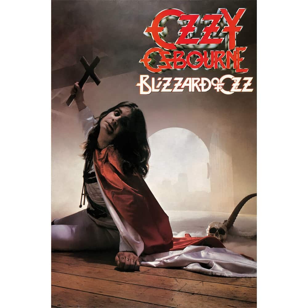 Ozzy Ozbourne - Blizzard of Oz Art Poster - 24 x 36 Inch