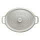 preview thumbnail 2 of 3, STAUB Cast Iron Oval Cocotte, Dutch Oven, 5.75-quart, serves 5-6, Made in France - 5.75-qt