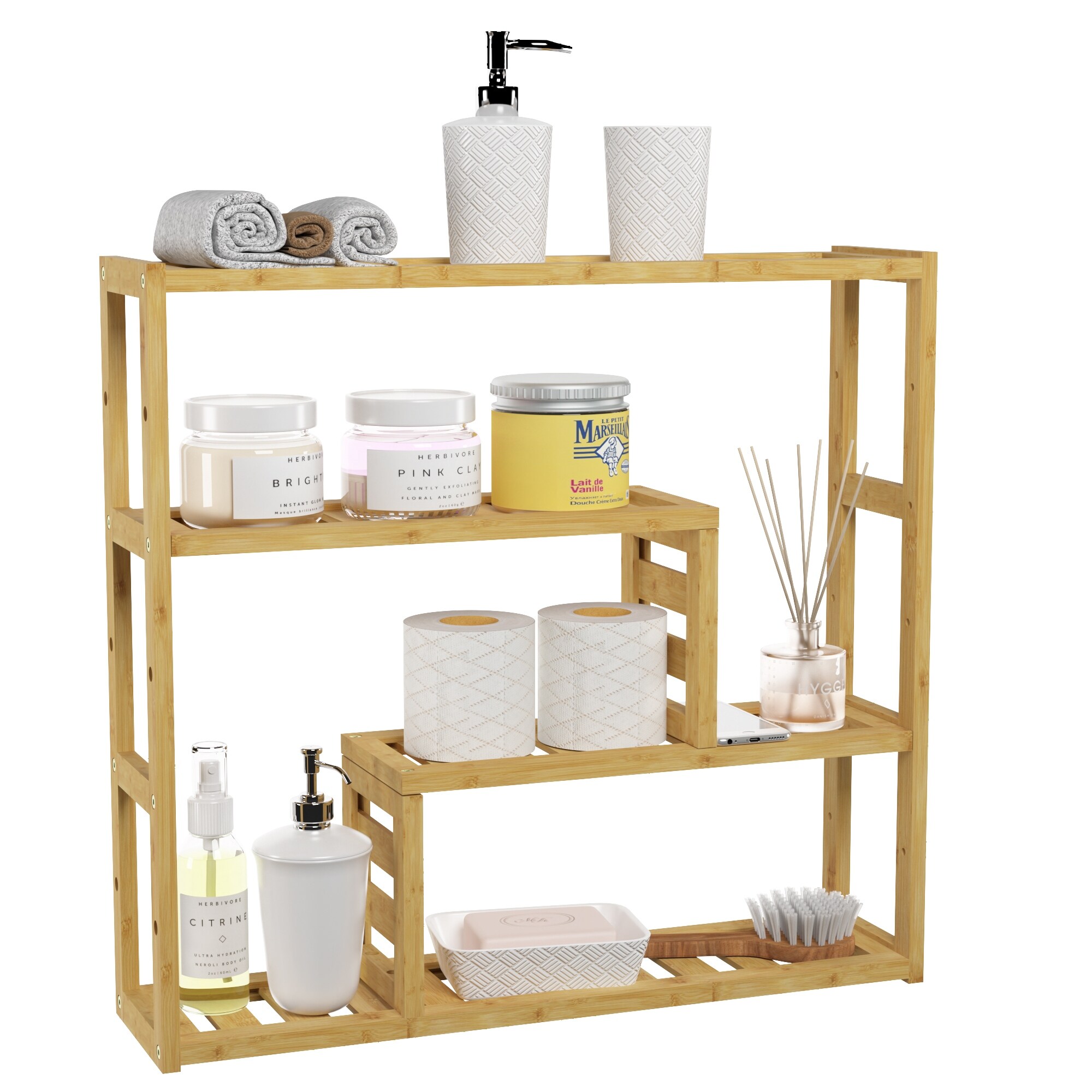 https://ak1.ostkcdn.com/images/products/is/images/direct/85c5d4e8978749484be8ce0b3b18676e391ba208/Elephance-Adjustable-Bamboo-Bathroom-Shelf-Over-Toilet-3-Tier-Bathroom-Wall-Shelf-for-Towel-Storage-Bath-Accessories-Organizer.jpg