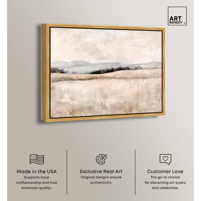Distant Hills I Canvas by Art Remedy