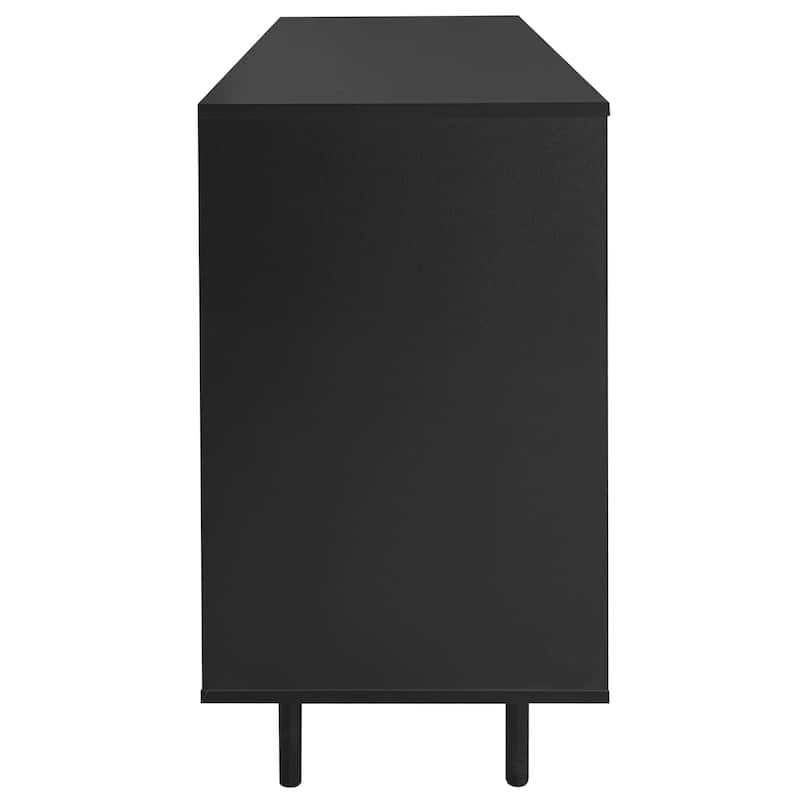 Wave pattern sideboard