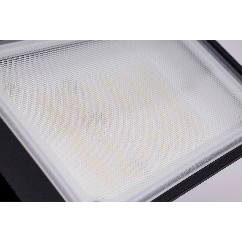36W Rectangular Outdoor SMART Security Light with Camera Starfish Enabled Tunable White Black