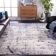 preview thumbnail 3 of 90, SAFAVIEH Adirondack Lida Modern Abstract Distressed Rug 10' x 14' - Gold/Navy - Rectangle