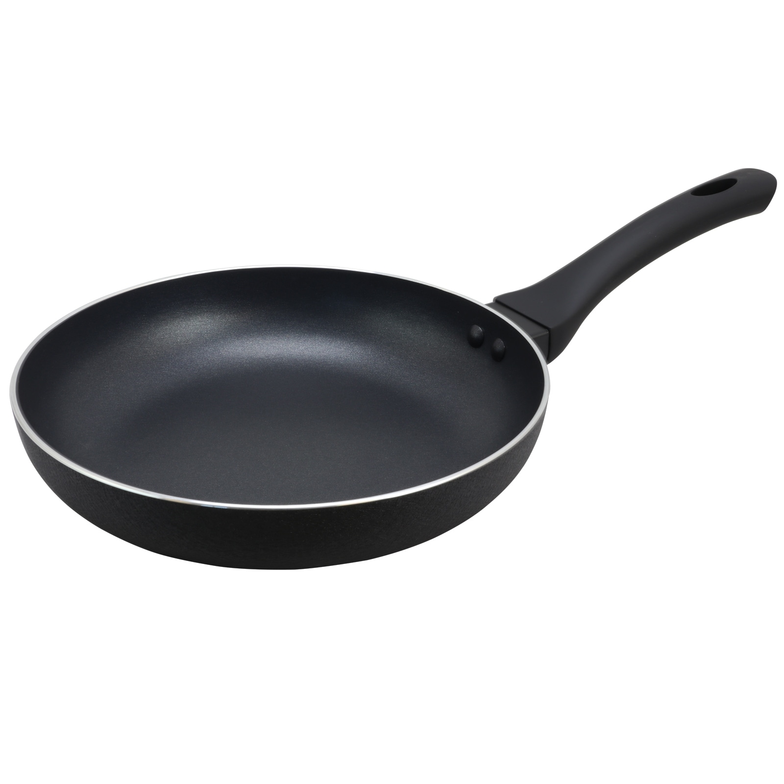 9.5 inch Aluminum Frying Pan in Onyx - Black