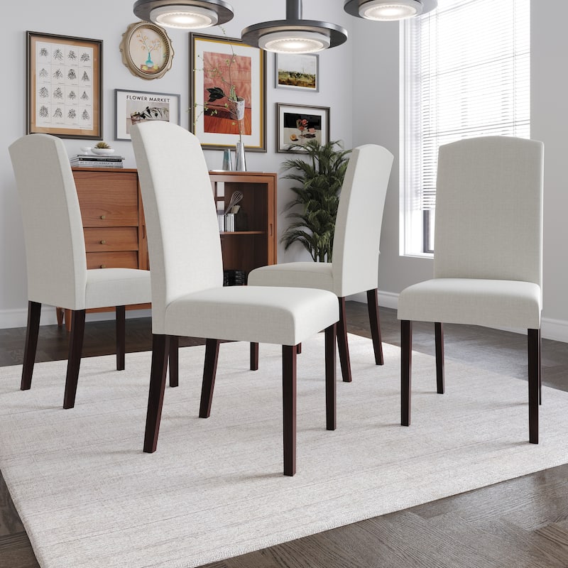 CraftPorch Simply Elegant Solid Dining Chairs (Set of 4)